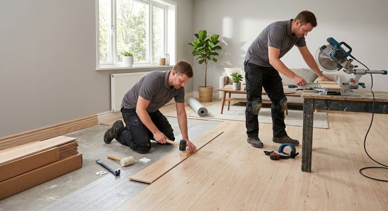 Laminate Floor Installation in Metuchen, NJ