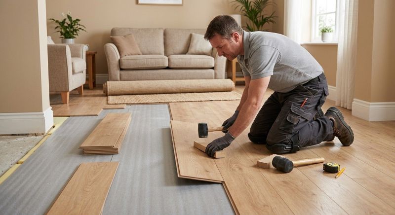 Laminate Floor Installation in Oakland Gardens, NY