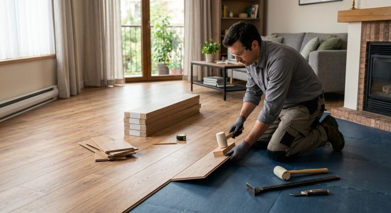 Laminate Floor Replacement in East Hanover, NJ