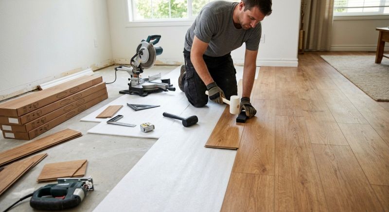 Laminate Floor Replacement in Roselle, NJ