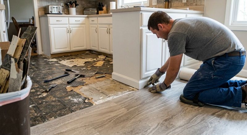 Linoleum Floor Installation in East Orange, NJ