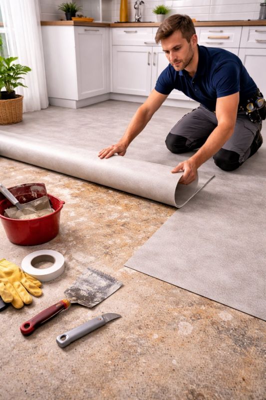 Linoleum Floor Installation in Little Falls, NJ