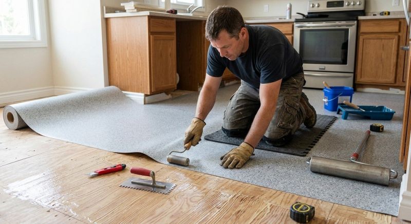 Linoleum Floor Installation in Maspeth, NY