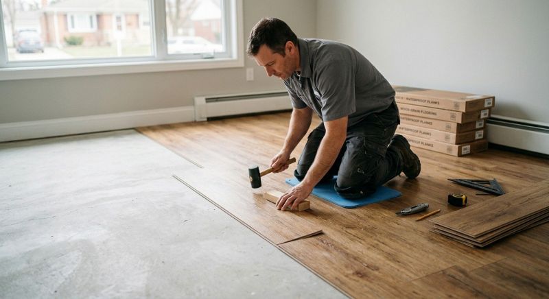 Linoleum Floor Installation in Maywood, NJ