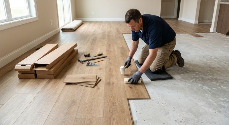 Luxury Vinyl Tile Installation in Florham Park, NJ