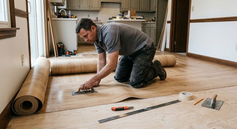 Sheet Flooring Installation in Bayside, NY