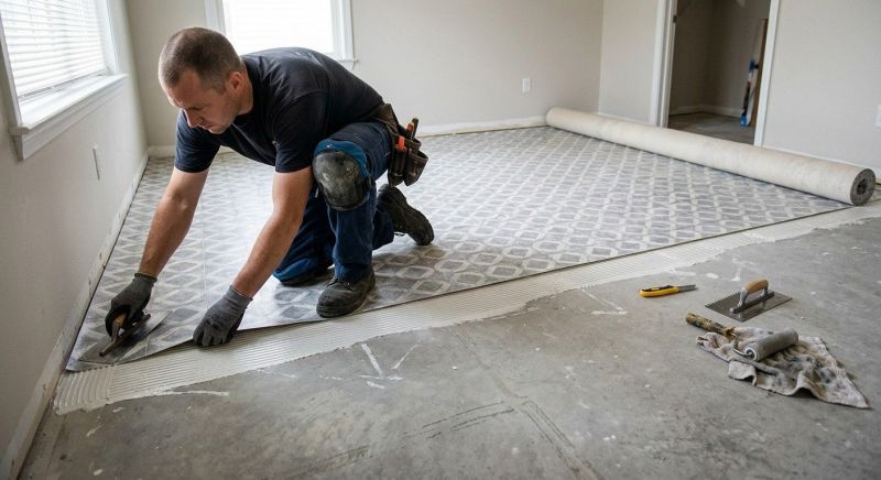Sheet Flooring Installation in Glen Rock, NJ