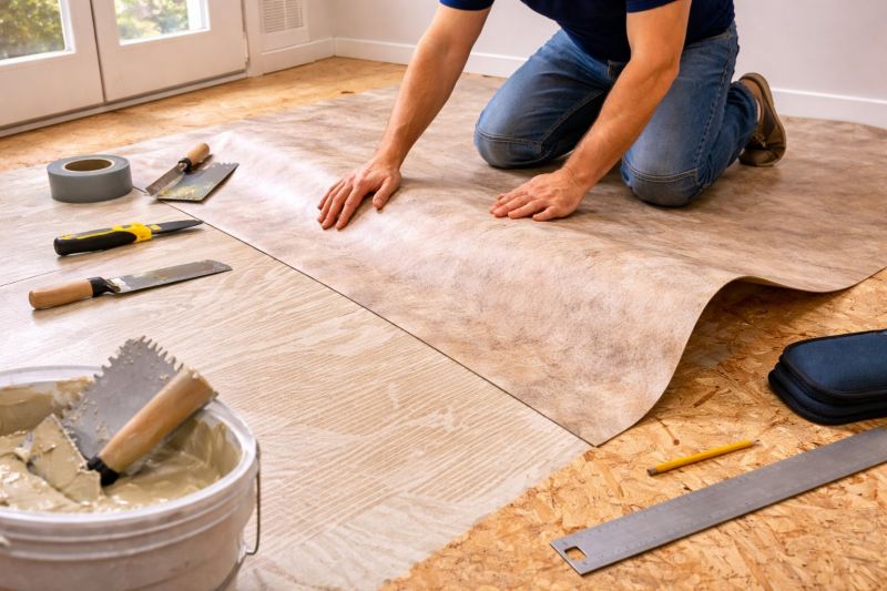 Sheet Vinyl Installation in Boonton, NJ