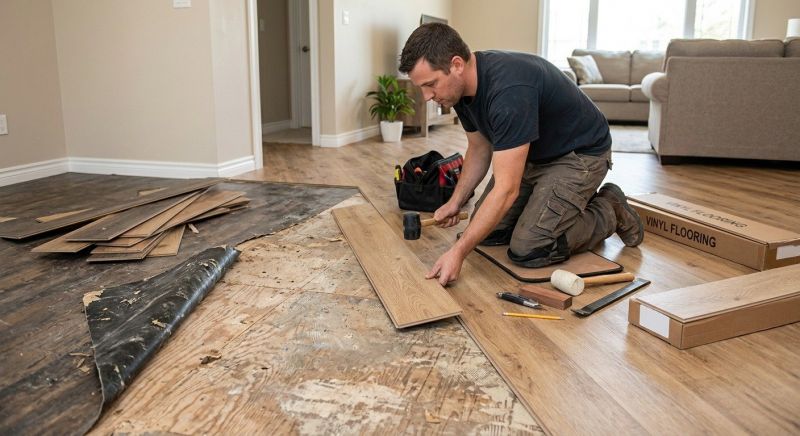 Vinyl Flooring Installation in Middle Village, NY